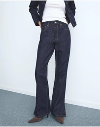 M.N.G - Straight-Leg Jeans With Openings