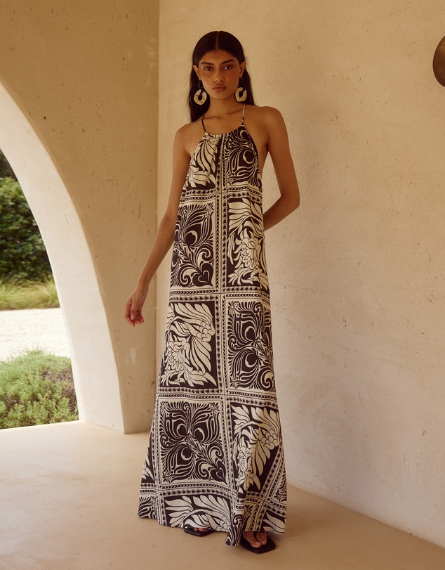 Seven Wonders - Chantelle Halter Maxi Dress