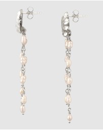 Haze & Glory - ICONIC EXCLUSIVE - Earrings Hanger Serene Shell 925 Sterling Silver