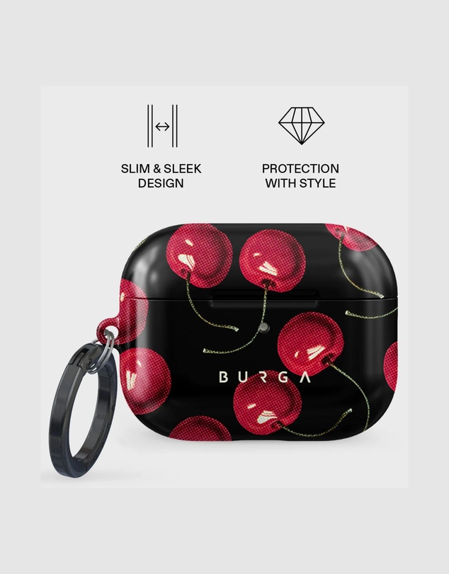 Burga - Burga Airpod Pro Gen 3 Protective Case Cherrybomb