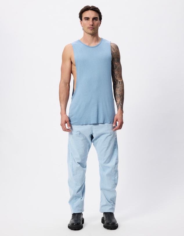 Surrounded By Ghosts - The Titanium Rib Knit Muscle T-Shirt