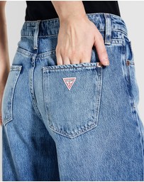 GUESS - Mid-Rise Sexy Palazzo Jeans