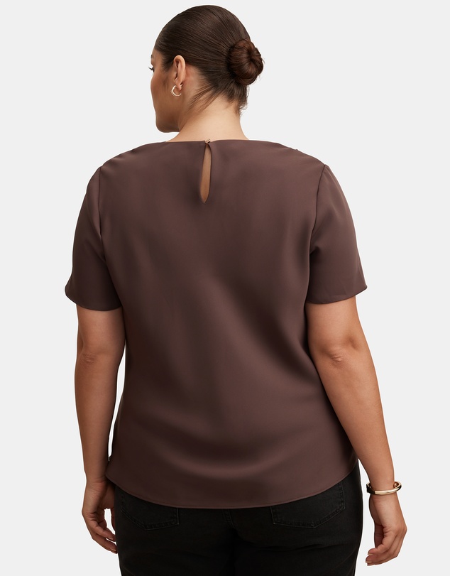 Forever New Curve - Jolie Curve High Neck Top