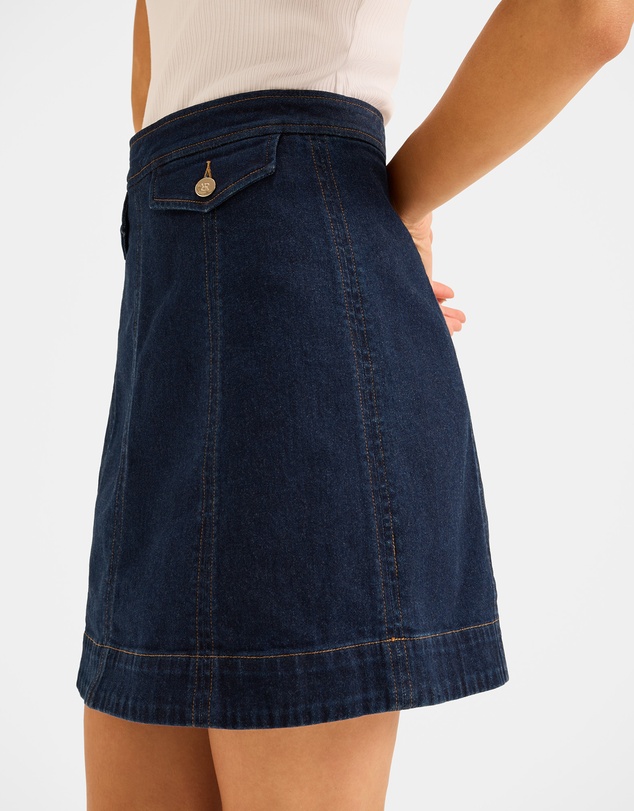 Review - Isla Denim Mini Skirt