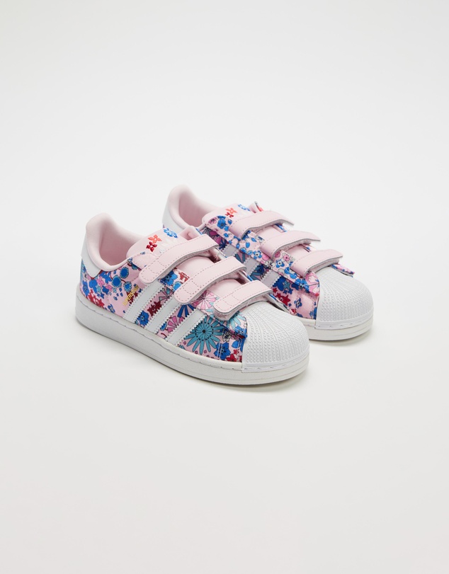 adidas Originals - Adidas Liberty London Superstar II Comfort Closure Shoes - Kids