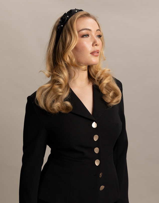 Morgan & Taylor - Bianca Headband in Black