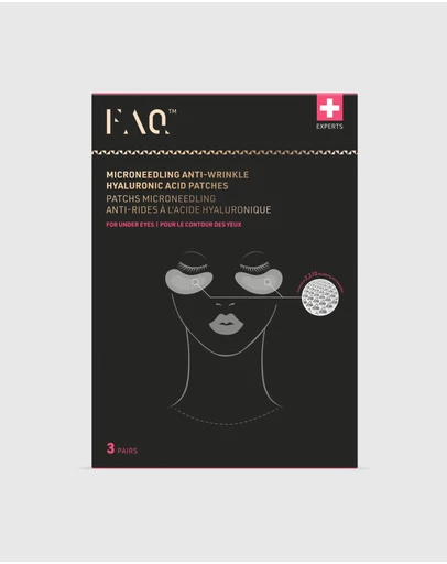 FOREO - FAQ Microneedling Anti-Wrinkle Hyaluronic Acid Patches For Under Eyes 3 Pairs