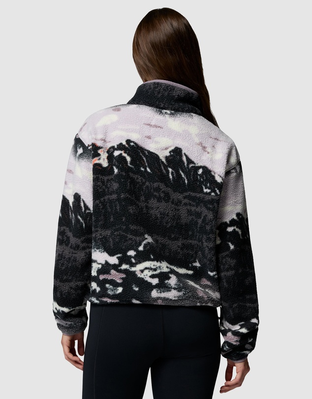 Columbia - Helvetia II Printed Cropped Half Snap Pullover