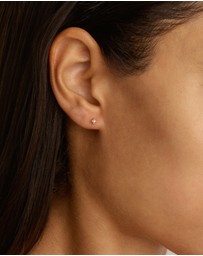 By Charlotte - Moonlight Pearl Stud Earrings