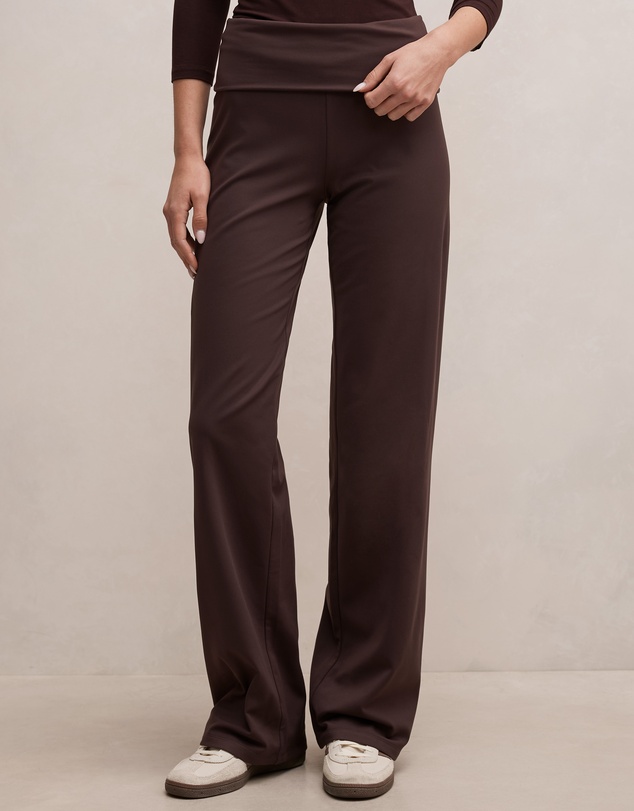 Forever New - Wren Fold Waist Wide Leg Pants