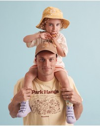 Banabae - Rad Dad and Rad Kid Washed Baseball Cap - Desert Sand