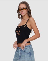 Thrills - Lela Cut Out Tank