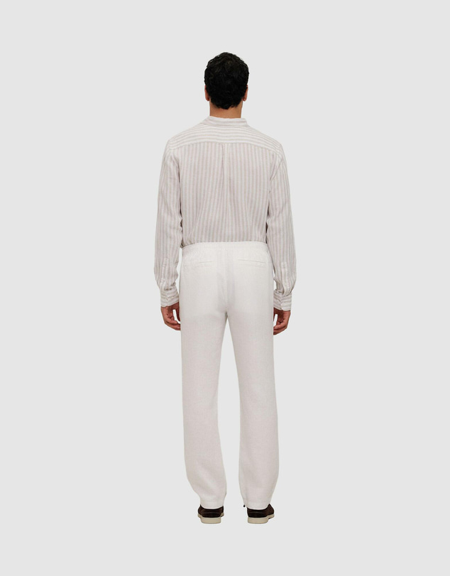 Trenery - Linen Relaxed Drawcord Pant