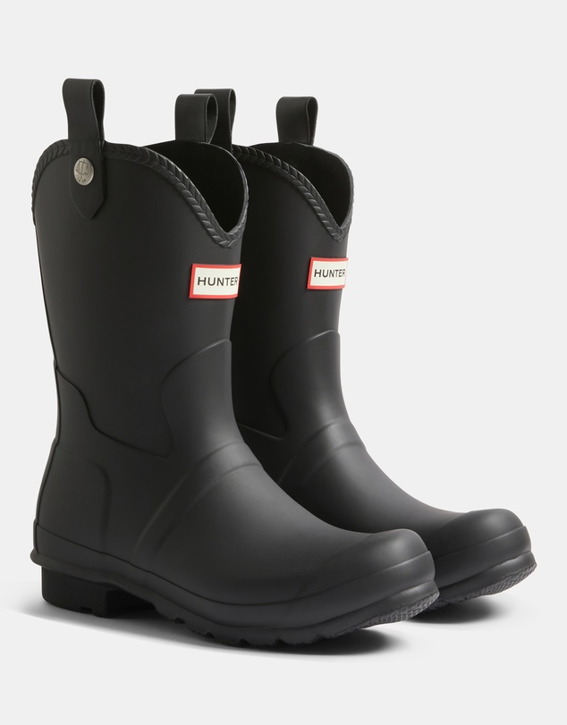 Hunter - Women’s Original Cowboy Boot Black