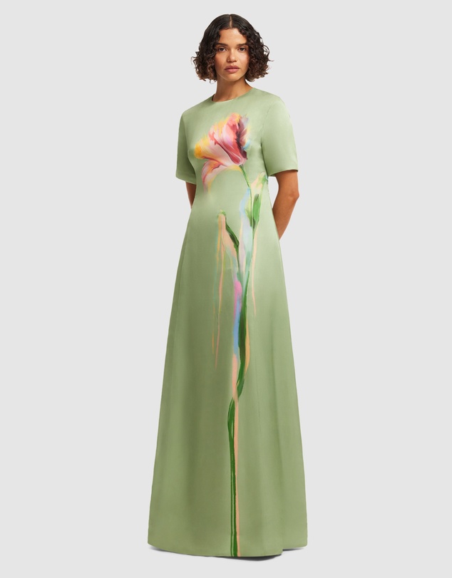 LEO LIN - Alice Short Sleeve Maxi Dress