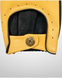 DENTS - The Suited Racer Touch Screen Genuine Leather Driving Gloves
