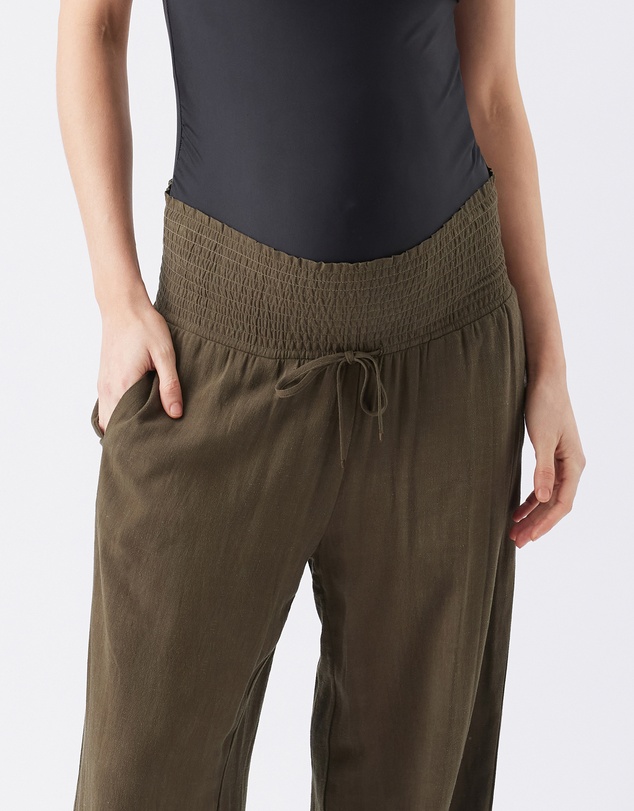 Ripe Maternity - Marlow Shirred Pant