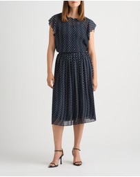 David Lawrence - Carver Clip Spot Skirt