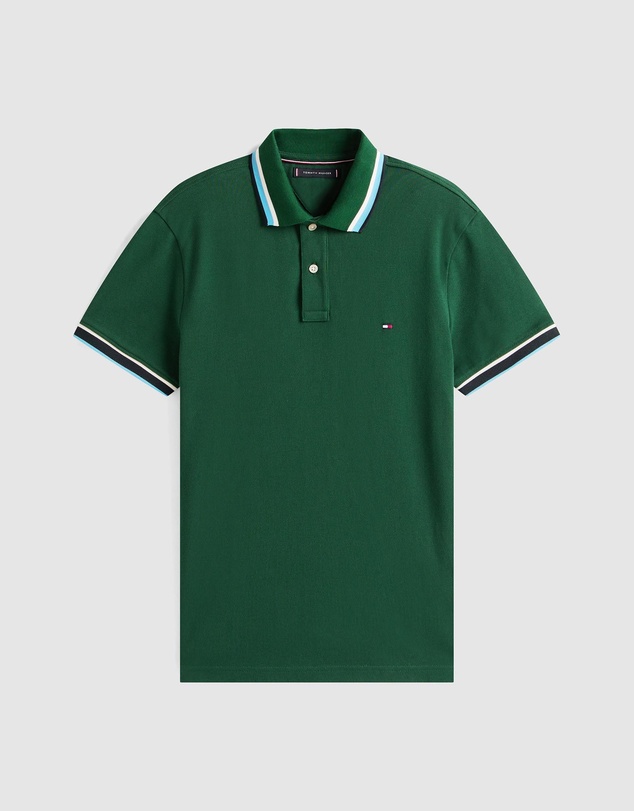 Tommy Hilfiger - Cuff Interest Slim Fit Polo