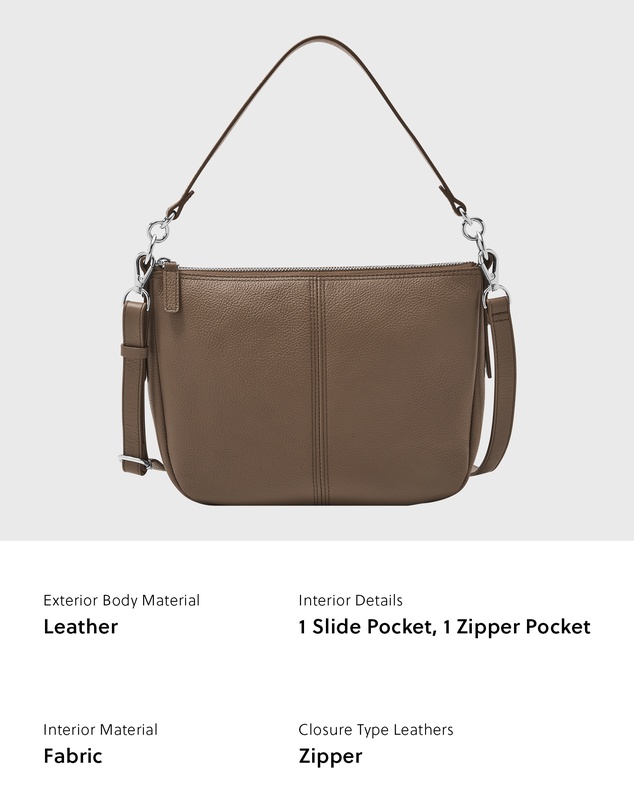 Fossil - Jolie Grey Crossbody Bag