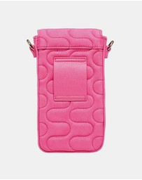 Wolf - Wolf Mimi Swirl Phone Bag Pink Flash