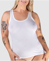 B Free Intimate Apparel - Superfine﻿ 100% Cotton Tank Top - 2 Pack﻿