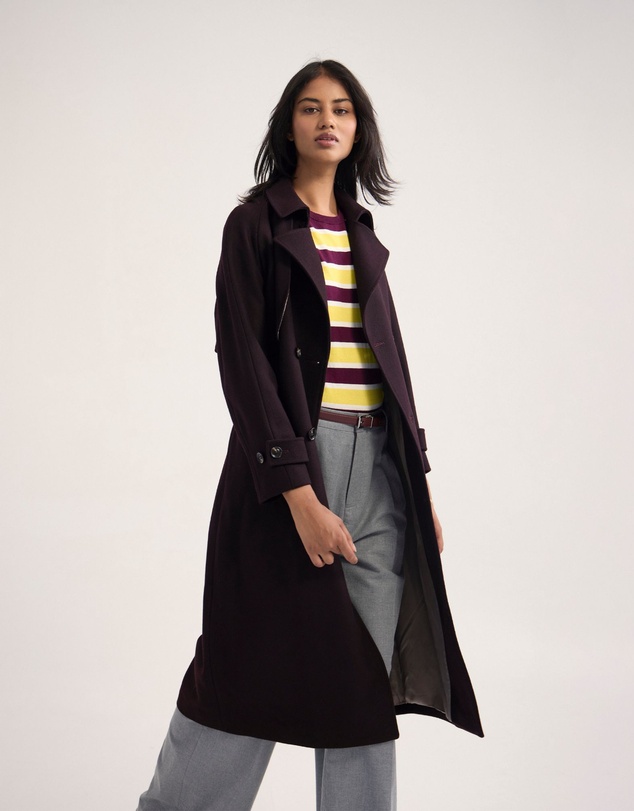 Oxford - Gemma Wool Rich Trench Coat