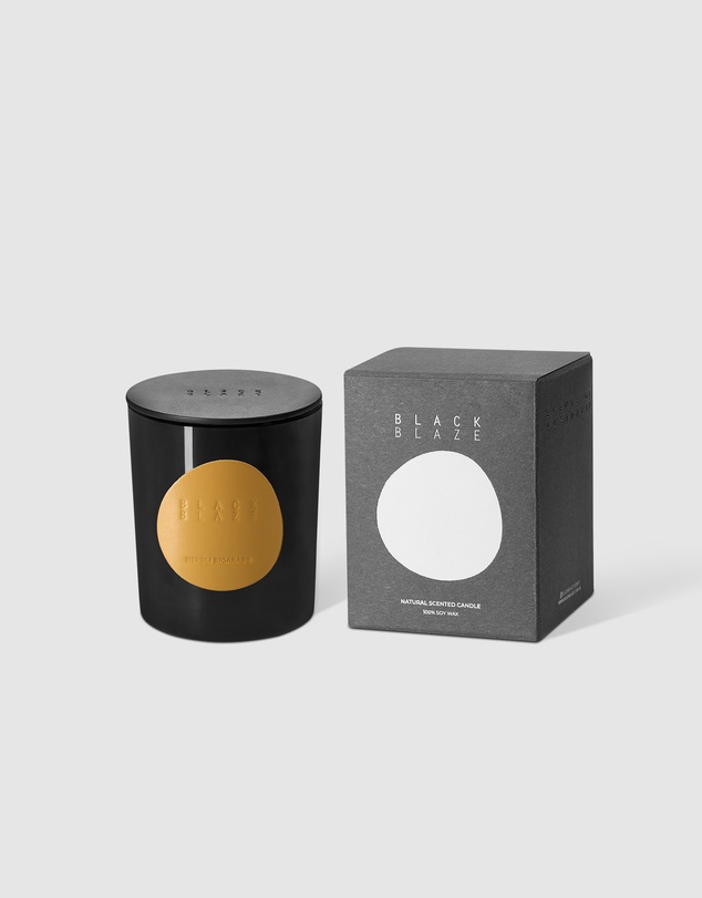 Black Blaze - Neroli Bigarade Scented Candle