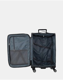 Pierre Cardin - Pierre Cardin 69cm Soft Water-Repellent Medium Suitcase Spinner