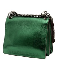 Pre-Loved by Azura Reborn - Pre-Loved Small Leather Scalloped Kan I Crossbody