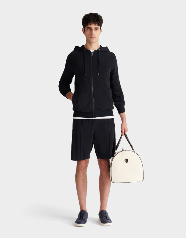 Peckham Rye  - Peckham Rye Towelling Full Zip Hoodie