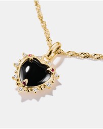 THOMAS SABO - THOMAS SABO Connect Charm black vintage heart Gold