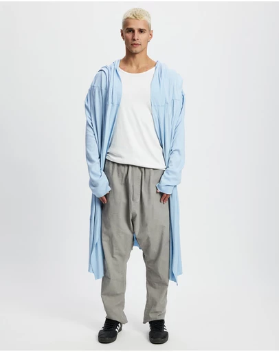 Surrounded By Ghosts - The Aikinite Hooded Rib Knit Cardigan