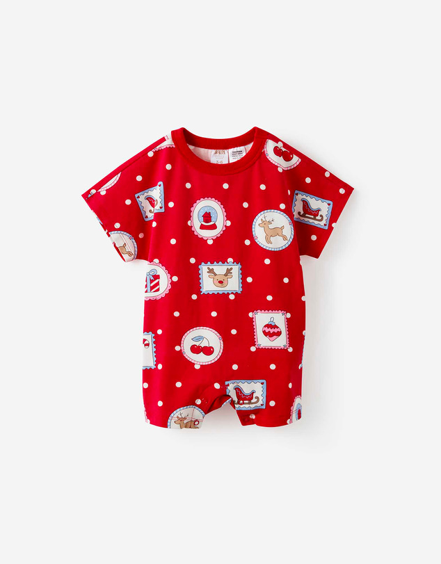 Cotton On Kids - Baby Dreamdrift Family Christmas Romper