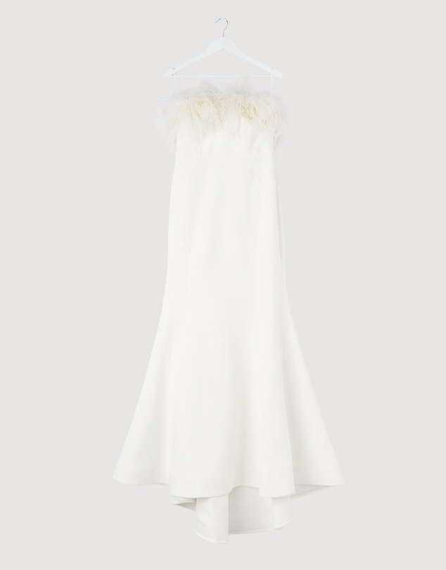 Revibe - Repaired Rebecca Vallance Grace Strapless Gown - AU 12