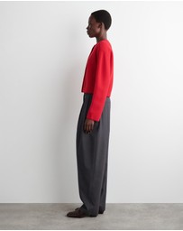 COS - Boiled-Wool Cardigan