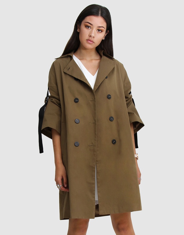 Belle & Bloom - Russian Romance Oversized Trench Coat