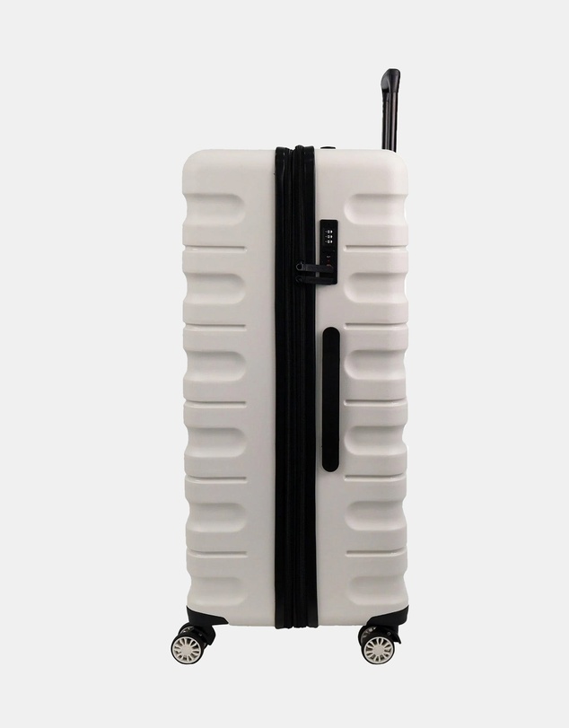 Pierre Cardin - Pierre Cardin Grande Hard Shell Large and Cabin 2-Piece Set + Assorted Luggage Tag