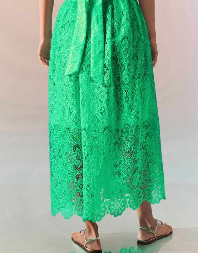 NEXT - Lace Co-ord  Maxi Skirt