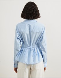 Atmos&Here - Rue Tie Waist Shirt