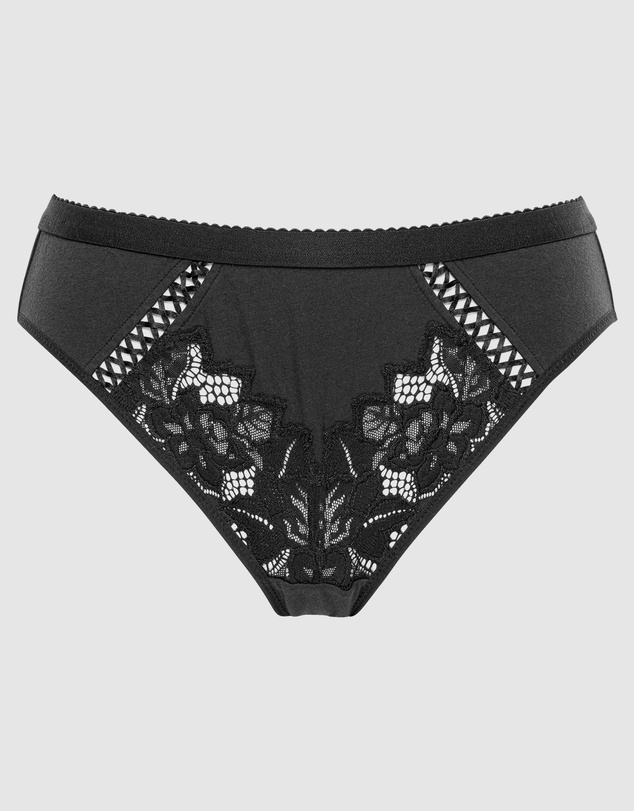 Sans Complexe - Coton D'Arum Organic Cotton Brief with Lace