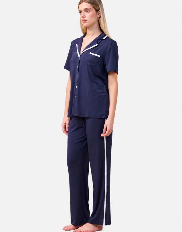 Gingerlilly - Vanessa Bamboo Long Pant PJ Set