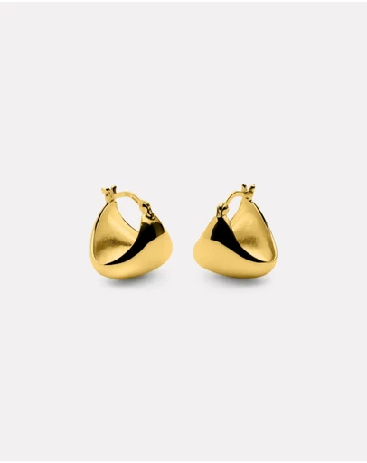 Najo - Morning Echo Yellow Gold Earring
