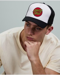 Santa Cruz - Classic Dot Trucker Cap - Teens