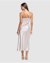 GINIA - Silk Lace Slip