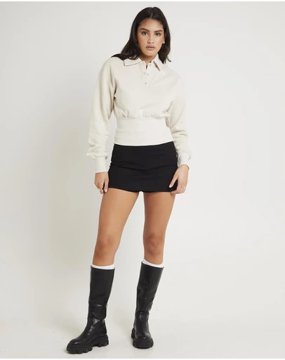 Subtitled - Theo Linen Skorts