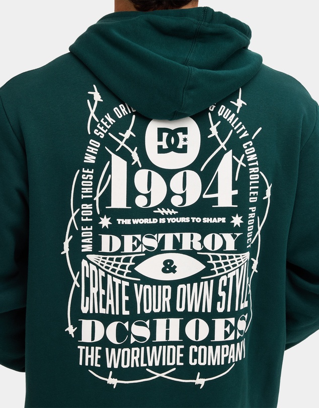 DC Shoes - Mens Shaped Destroy Pullover Hoodie