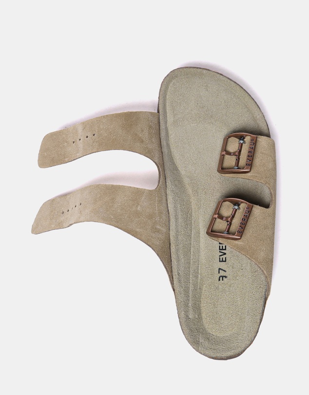 EVERAU - EverAU Ugg Sandal Platform Cow Suede Upper Sandals