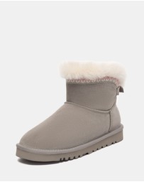 EVERAU - Australian Shepherd Ugg Classic Liora Cow Suede Upper UGG Boots