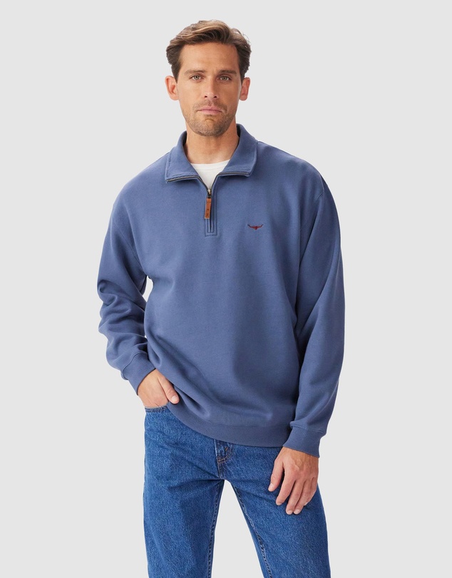 R.M.Williams - Mulyungarie 1/4 Zip Sweatshirt